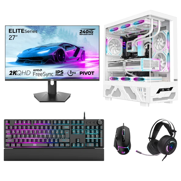 Dragos DRx7697 Ryzen 7 7700 32GB DDR5 1TB NVMe 8GB RTX5060 27 İnç 240Hz 1ms QHD Oem Paket ürün görseli