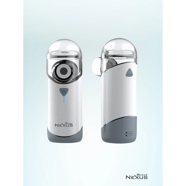 Yetişkinler Ve Çocuklar Için Şarj Edilebilir Taşınabilir Mesh Nebulizatör - Resim 2