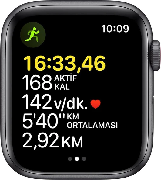 Apple Watch SE GPS + Cellular 40mm Uzay Grisi Alüminyum Kasa ve Spor Kordon Akıllı Saat (Apple Türkiye Garantili) - 4