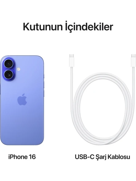 Apple iPhone 16 128 GB Laciverttaş (APPLE TÜRKİYE GARANTİLİ) - Resim 4