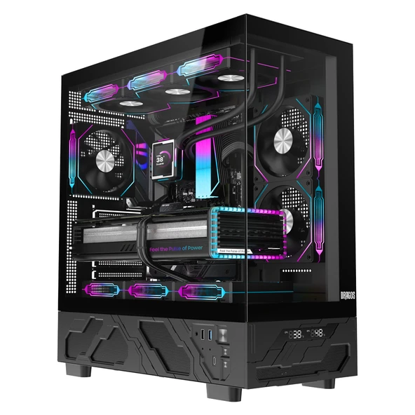 Dragos DRx7628 Ryzen 5 5600 32GB 1TB NVMe 8GB RTX5060 27 İnç 200Hz 1ms Oem Paket - Resim 2