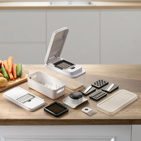 Emsan Smart Hazneli Doğrayıcı 8 Parça ürün görseli 1