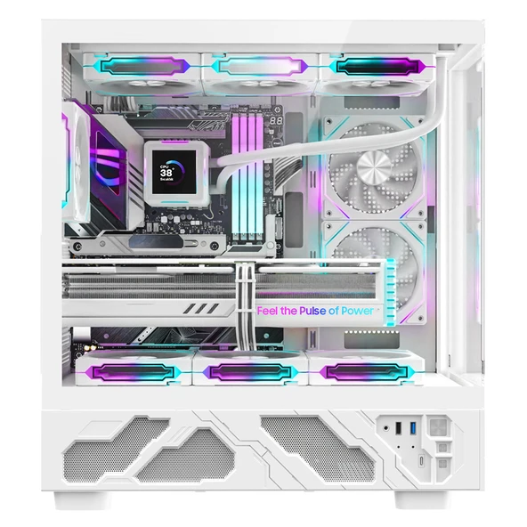 Dragos DRx7666 Ryzen 5 7600 32GB 1TB NVMe 8GB RTX5060 24.5 İnç 500Hz 1ms Oem Paket - Resim 4