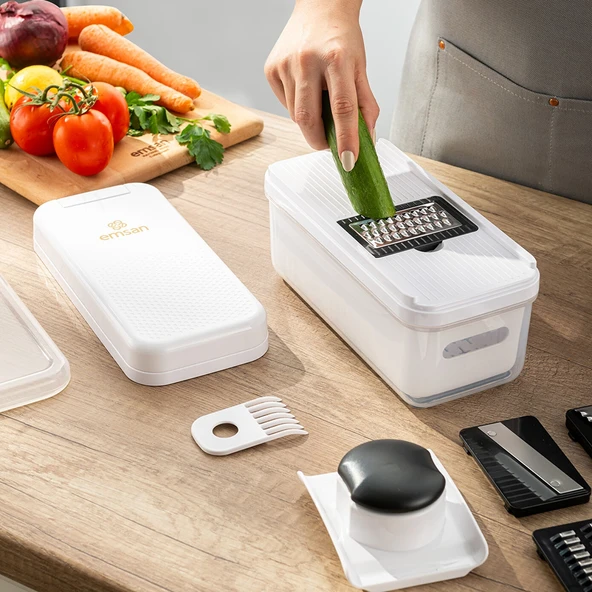 Emsan Smart Hazneli Doğrayıcı 8 Parça - Resim 5