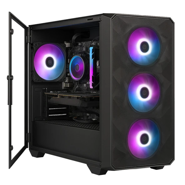 Dragos DRx7630 Ryzen 5 5600 32GB 1TB NVMe 8GB RTX5060 27 İnç 200Hz 1ms Oem Paket - Resim 4