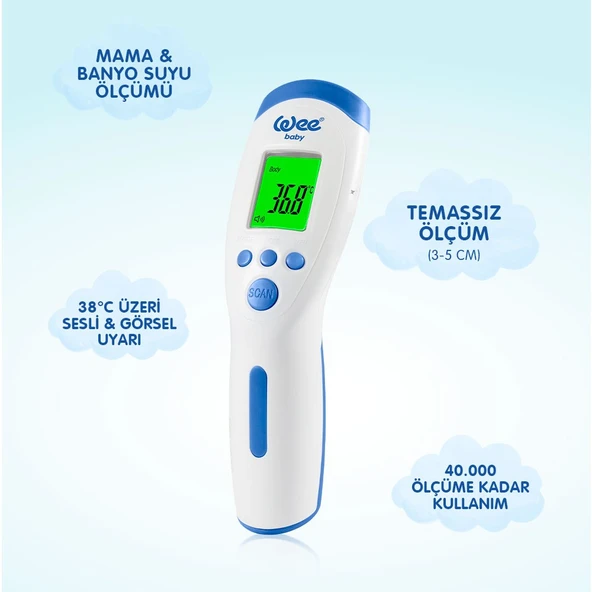Wee Baby 131 Dijital Temassız Termometre - Resim 7