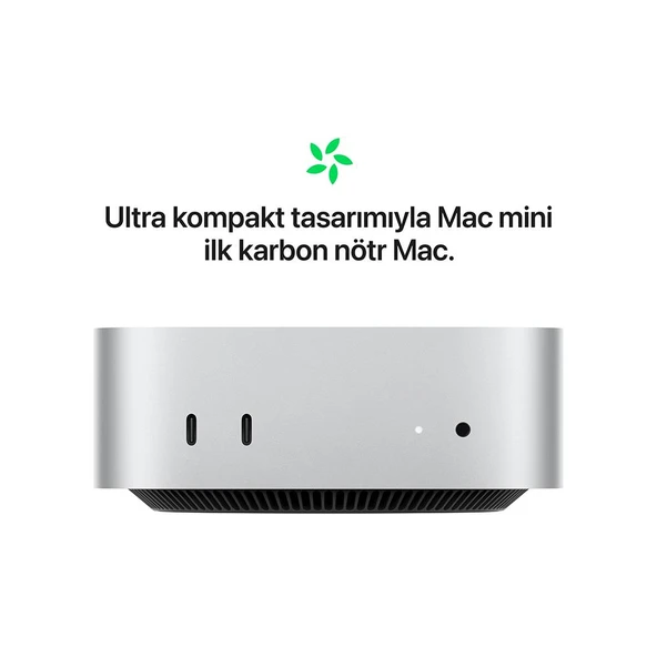 Mac Mini MCX44TU/A Apple M4 Pro 24 GB 512 GB SSD Mini PC - Resim 2