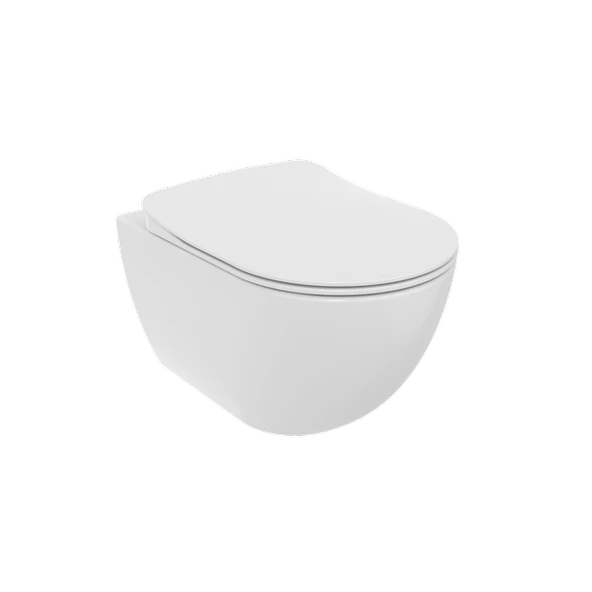 Creavit Free Kanalsız (Rim-Off) Asma Klozet ve Yavaş Kapanır Klozet Kapağı ürün görseli