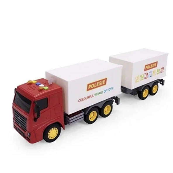 Sürtmeli Çift Dorse Tır - POL-96371 ürün görseli