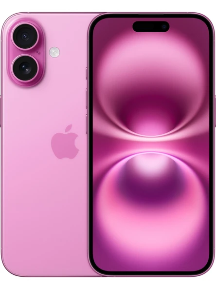 Apple iPhone 16 128 GB Pembe (APPLE TÜRKİYE GARANTİLİ) ürün görseli 1