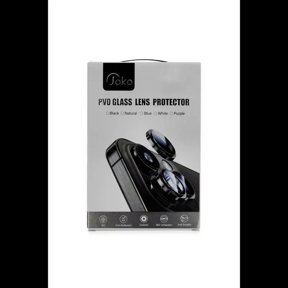 Joy Tekno iPhone 16 PVD Metal Kamera Lens - 2