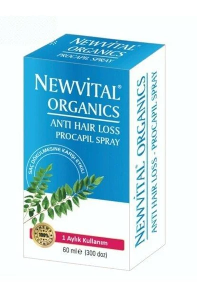 Rcfarma Newvital Organics Anti-hair Loss Procapil Sprey 60 Ml 8681227011561 ürün görseli 1