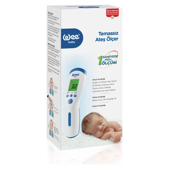 Wee Baby 131 Dijital Temassız Termometre - Resim 8