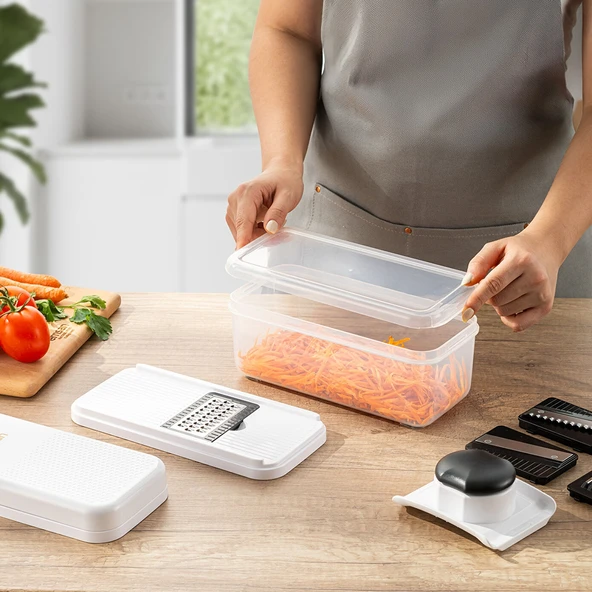 Emsan Smart Hazneli Doğrayıcı 8 Parça - Resim 4