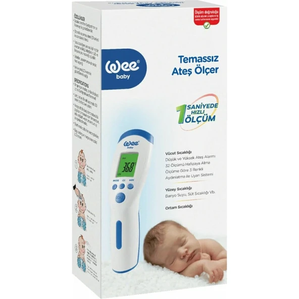 Wee Baby 131 Dijital Temassız Termometre - Resim 3