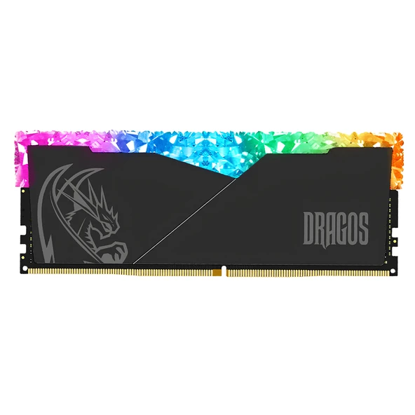 Dragos EdgeHorizon N 8GB DDR4 3200MHZ Siyah Soğutuculu RGB Ram ürün görseli