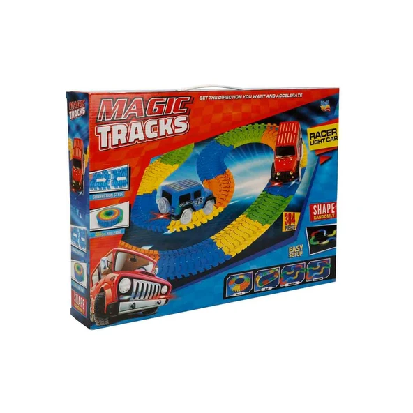 Kayyum Işıklı 384 Parça Magic Tracks 8010 - Resim 4