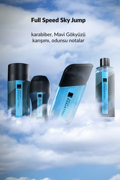 Avon Full Speed Sky Jump Sprey Deodorant 150ml - Resim 2