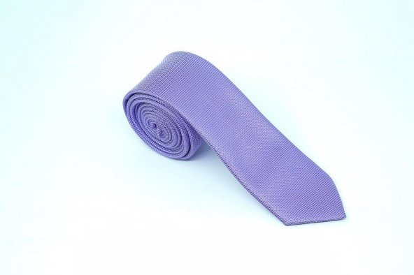 Brianze Lila Kravat Mendil Yaka Çiçeği Set - 2