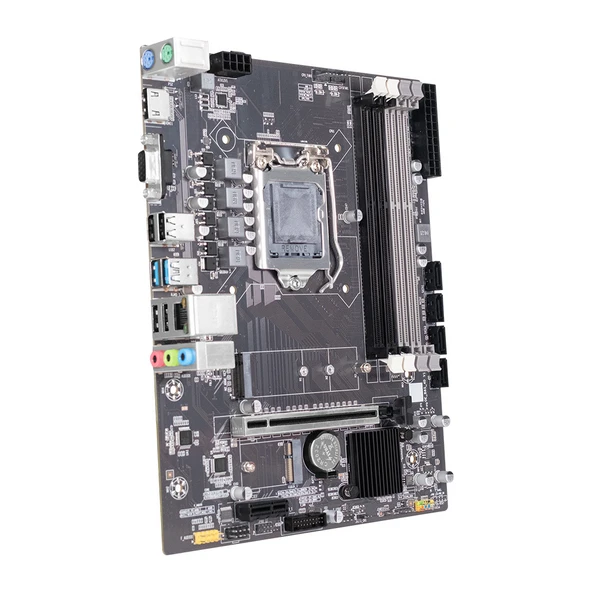 Turbox FourTeam B85(H81) Sata.M2 4*Ddr3 1600MHz Usb 3.0 Vga Hdmi Ses G.Lan 1150P 4.Gen Anakart - 4