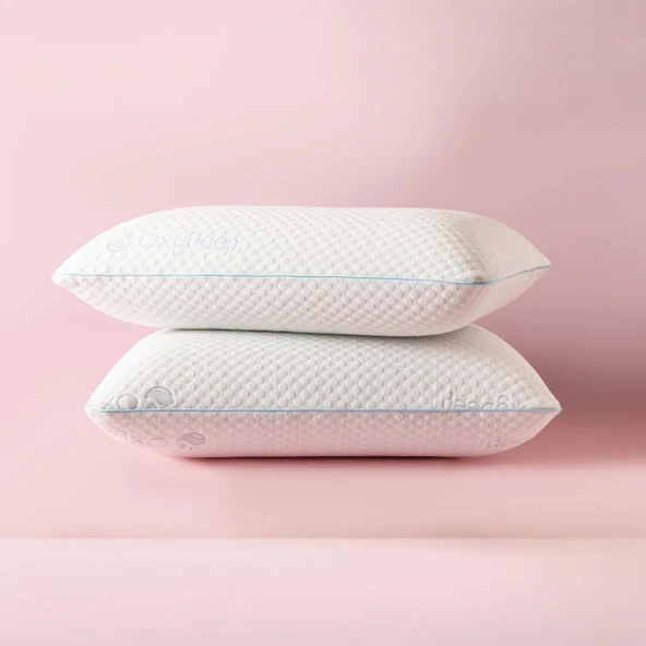 Moln Oxydeep Visco Yastık | Oksijen İyonlu Anti-Stress Yastık - Resim 4