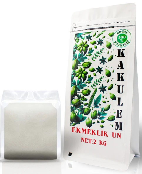 KAKULEM SERTİFİKALI Ata Tohum Ekmeklik Tam Buğday Unu 2 KG ürün görseli