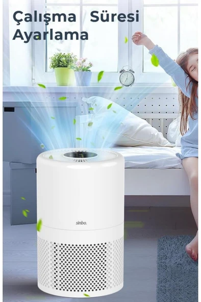 Sinbo SAP-5507 Hava Temizleme Cihazı Beyaz - 5