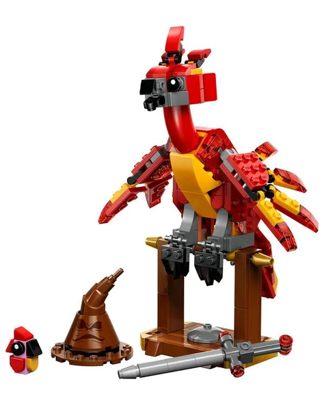 Lego Harry Potter Fawkes Dumbledore un Anka Kuşu 76448 - Resim 2