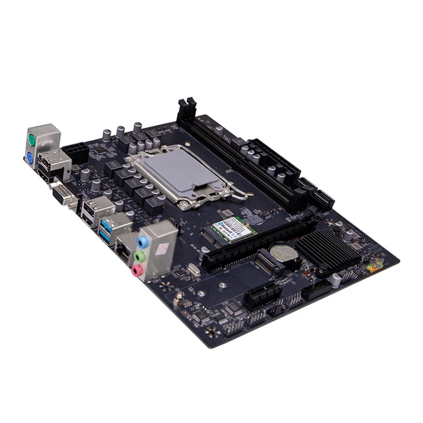 Dragos Pro H610M-E M.2 Sata WI-FI+BT Ddr4 3200MHz Usb 3.2 Hdmi Dp Vga Ses G.Lan 1700P Anakart - 5