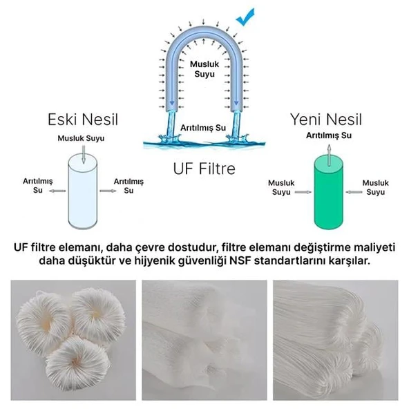 Powermaster PM-28654 Ana Hat Su Arıtma Sistemi 10.000 L/Saat Paslanmaz Çelik Gövdeli Yıkanabilir UF-PVDF Filtreli - 2