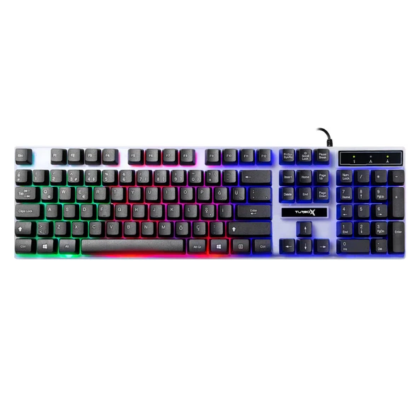 Turbox TRX-108 Bundle Kablolu Klavye Mouse Mousepad RGB Kulaklık - 3