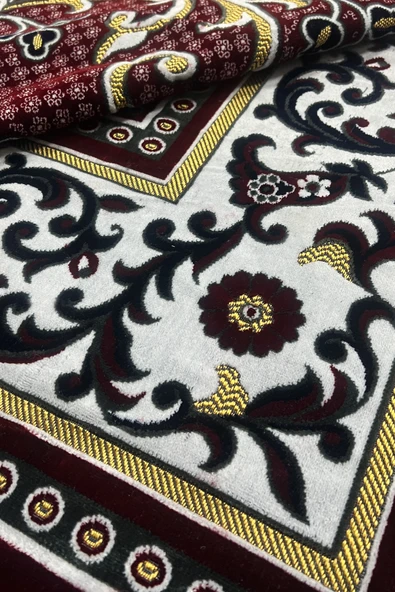 Makina Halısı Saçaklı Kaymaz Taban Halı 2x3 Metre - 2