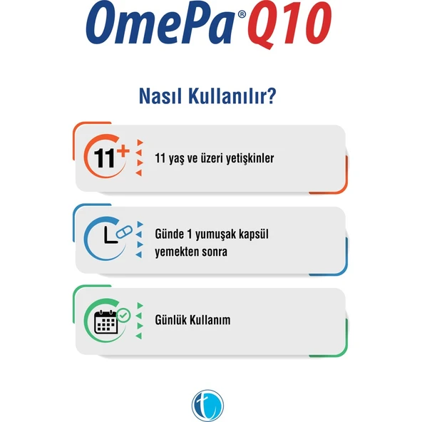 Q10 90 Yumuşak Kapsül Ubikinol QH Balık Yağı Omega 3 - 4