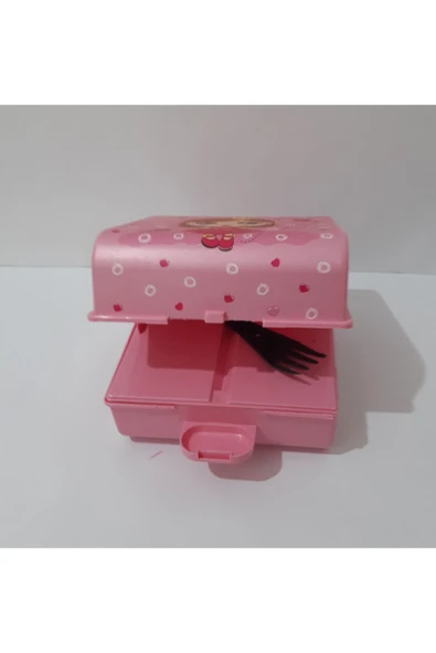 renkli çiçekler Beslenme Kutusu Okul Beslenme Kabı - 2