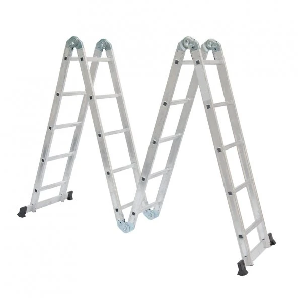 BEYKON 5.70 M KALIN PROFİL COK AMACLI AKROBAT MERDIVEN - Resim 3