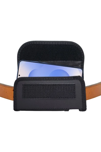 realme 8 Kemer Kılıfı Bele Takılan Kemer Kılıf Kapaklı Mıknatıslı 17cm - Resim 4