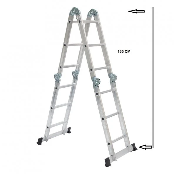 BEYKON 3.70 M KALIN PROFİL AKROBAT MERDİVEN - 2