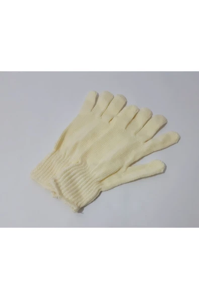 renkli çiçekler Eldiven Beyaz Renk Kadın Eldiveni
