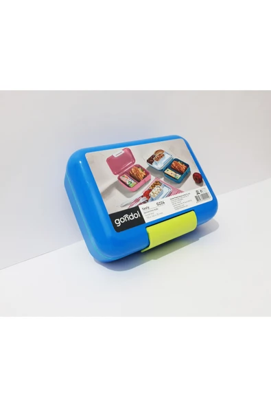 renkli çiçekler Beslenme Kabı 19x14x7 CM Okul İçin Bölmeli Beslenme Kutusu - 8