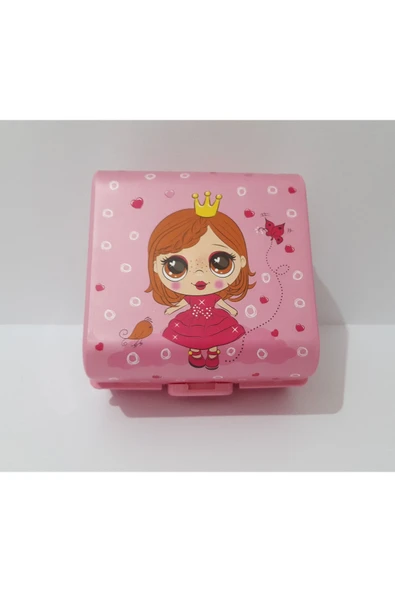 renkli çiçekler Besleme Kutusu Okul Beslenme Kabı - 5