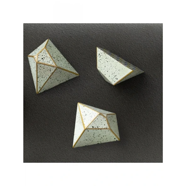 Polikarbon Pralin Çikolata Kalıbı 10,3 gr | Cm-4324 - Resim 2