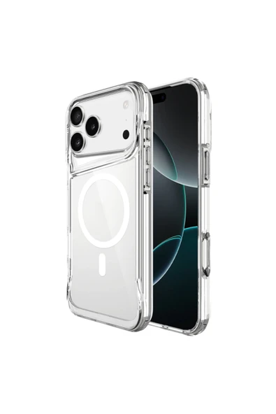 Apple iPhone 17 Pro Max Kılıf Mgsafe Şarj Özellikli T-Max Mgsafe Kapak
