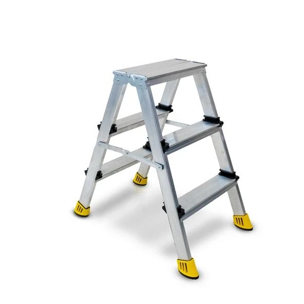 BEYKON 3+3 Gold Çift Çıkışlı Alüminyum Merdiven ürün görseli