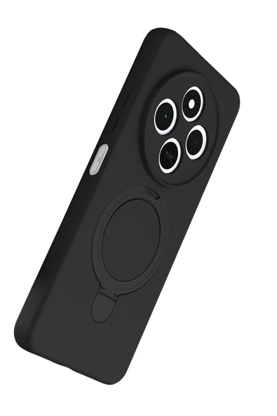 Xiaomi İle Uyumlu Redmi 14C Regal Mgsafe Standlı Silikon Kapak - 4