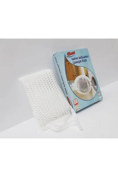 renkli çiçekler Kapak Bağlamalı Çamaşır Filesi ürün görseli 1