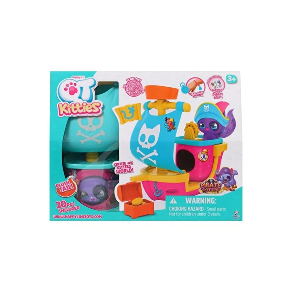 QT Kitties Korsan Gemisi Oyun Seti - Resim 2