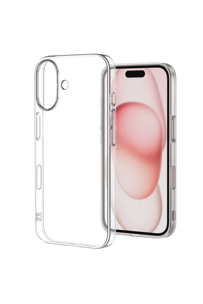 Apple iPhone 17 Kılıf Şeffaf Droga Kapak