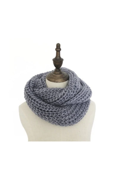 renkli çiçekler Yeni Örme Daire Yün Eşarp Şal Kadınlar Moda Sonbahar Kış Aksesuarları Yüksek Kalite ürün görseli 1