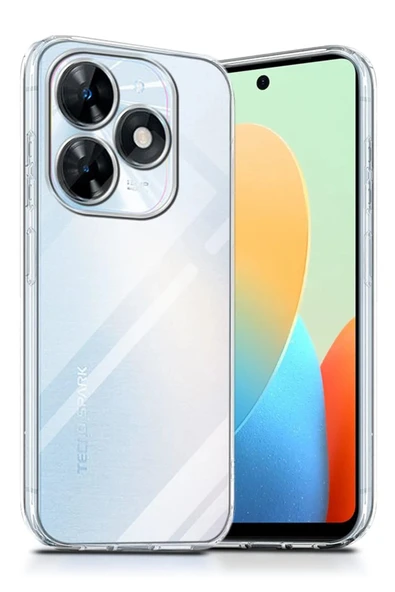 Tekno Tecno Spark Go 2024 (BG6) Kılıf Lüx Şeffaf Silikon Kapak ürün görseli