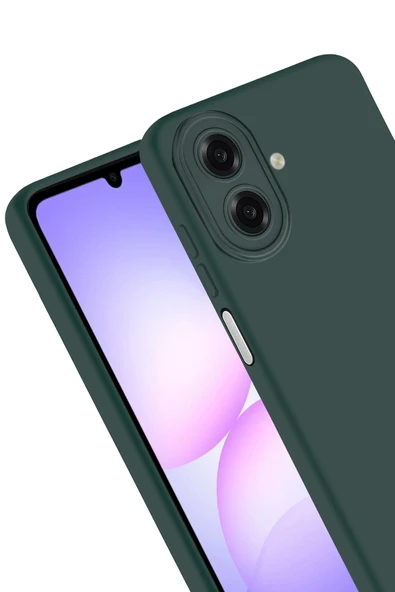 Samsung İle Uyumlu Galaxy A07 Kılıf Nano içi Kadife Silikon Kapak - Resim 3